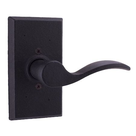 Weslock Right Hand Carlow Square Half Dummy Lock Black R7305H2--0020
